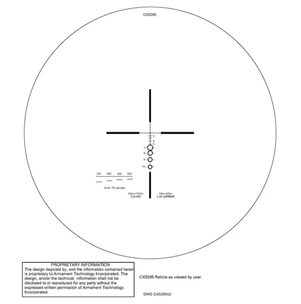 Elcan - Specter DR 1x/4x 5.56 BDC Reticle *FDE or BLK* - Image 3