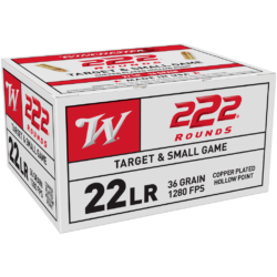 Winchester - 22LR White Box 36Gr. CPHP 222rds.