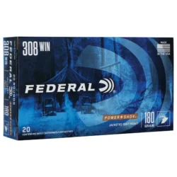 Federal - Power-Shok 308 Win. 180Gr. JSP 20rds.