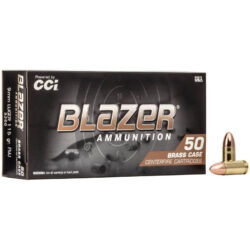 CCI - Blazer Brass 9mm Luger, 115 Grain, Full Metal Jacket, 1145 fps