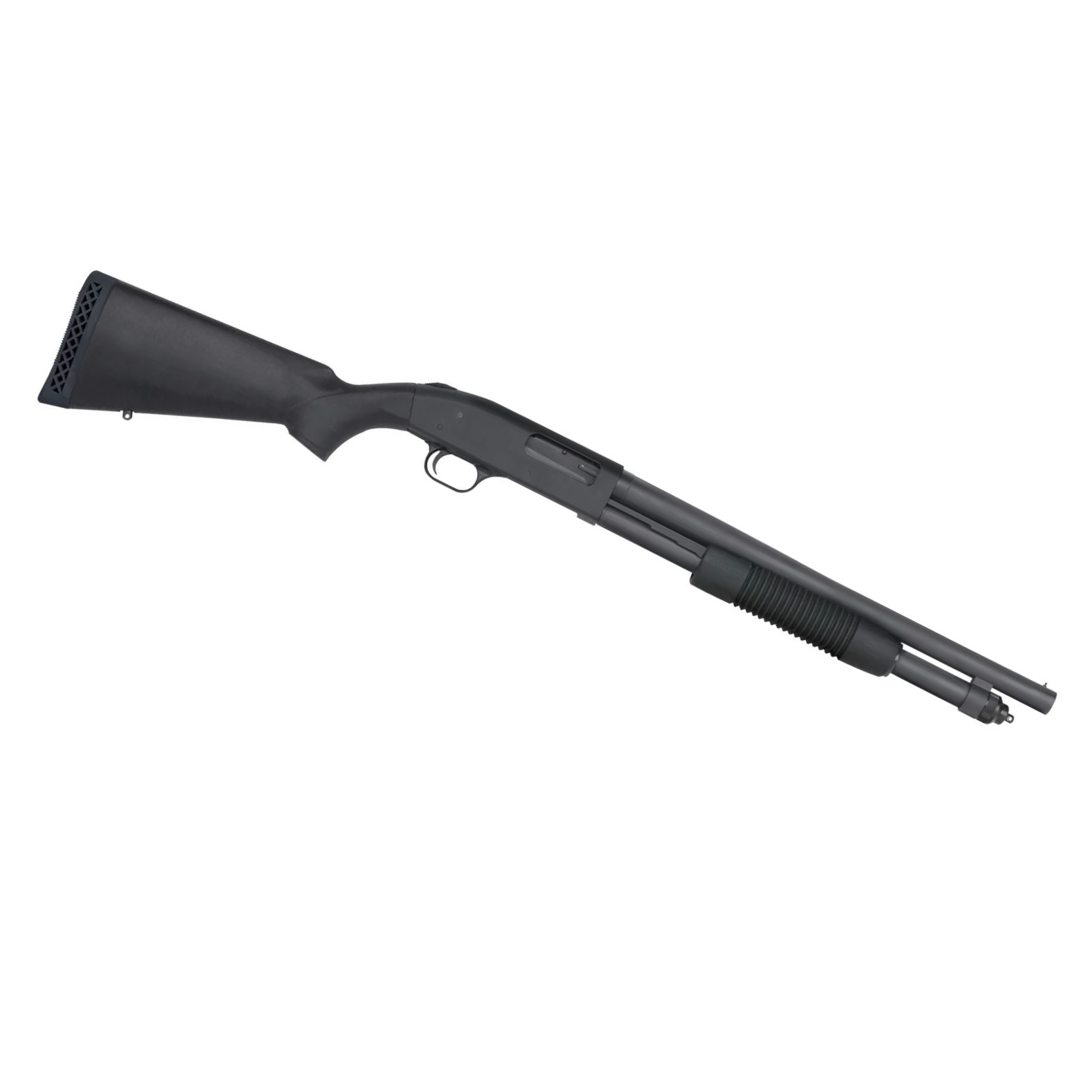 Mossberg - 590 TACTICAL 7-SHOT 12Ga. 3" CLEAN OUT TUBE, BEAD SIGHT, 18.5" BBL