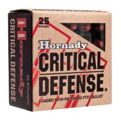 Hornady - 9mm Luger 115gr. FTX Critical Defense 25rds.