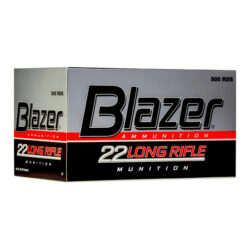 CCI - Blazer .22LR 40gr. Lead Round Nose, 500rds.