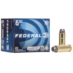 Federal - Champion 45 Colt 225Gr. Semi-Wadcutter Hollow Point 20rds.
