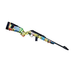DERYA - TM22 CADET .22LR 18″ BBL URBAN GRAFFITI CAMO