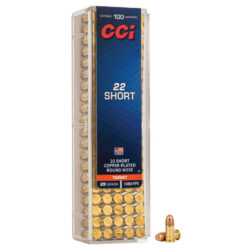 CCI - CPRN 22 Short, 29 Gr. LRN 100rds.