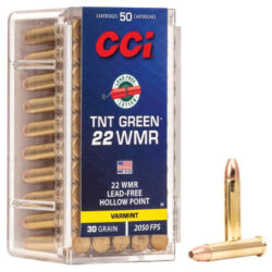 CCI - TNT Green 22 WMR 30Gr. Speer TNT Green HP 50rds.