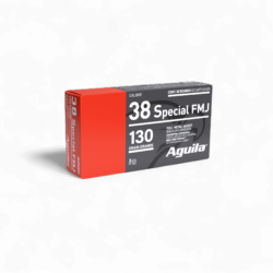 Aguila - .38SPL FMJ 130 GR 50rds.