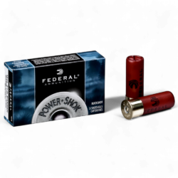 FEDERAL - POWER-SHOK 12GA 2-3/4 000BUCK MAXIMUM BUCKSHOT 8 PELLETS 1325FPS 5RND