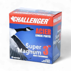 CHALLENGER - 12GA. 3” SUPER MAG 1-1/8oz. #BB STEEL 25RND