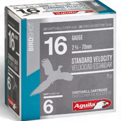 AGUILA - 16GA 2-3/4” 1OZ 1200FPS #6 1200FPS 25RDS