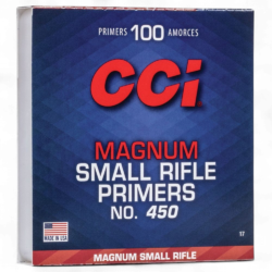 CCI - 100 Magnum Small Rifle Primers no. 450
