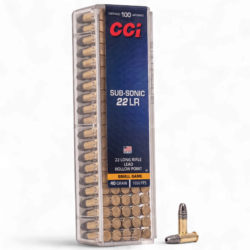 CCI - Subsonic .22LR Small Game 40gr. Lead 100Rds.