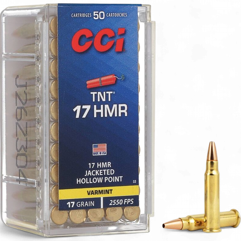 CCI - TNT Green 17HMR 17gr. HP 50 rounds