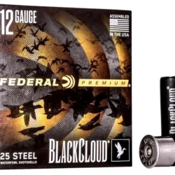 FEDERAL - BLACKCLOUD 12GA 2-3/4” 1-1/8OZ #2 1,500FPS 25RND