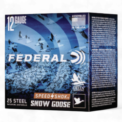 Federal - 12GA 3” 1-1/4OZ #2 ”SNOW GOOSE” 25rds.