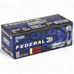 Federal - 12Ga. 1-3/4" RIFLED SLUG MINI SHOTSHELL AMMO 10RD/BOX