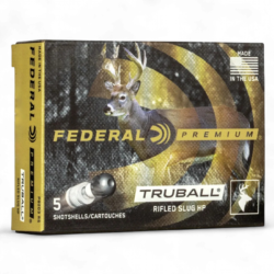 Federal - 20GA. 3" MAX DRAM 3/4 OZ. TRUBALL HP SLUG 5rds.