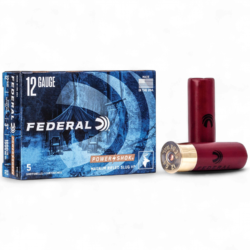FEDERAL - POWER-SHOK 12GA 3" MAGNUM RIFLED SLUG 1-1/4 1600FPS HP 5RND