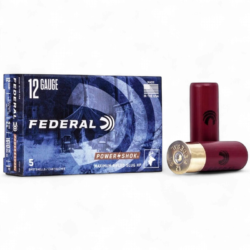 Federal - Power-Shok Rifled Slug, 12 Ga, 1 oz, 2-3/4", 1610 fps 5rds.