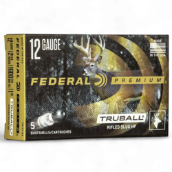 FEDERAL - PREMIUM 12GA 2-3/4" 1OZ RIFLED SLUG 1600FPS HP TRUBALL