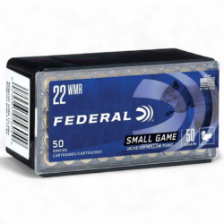 FEDERAL - SMALL GAME JHP 22WMR 50rds. 50gr. 1530FPS