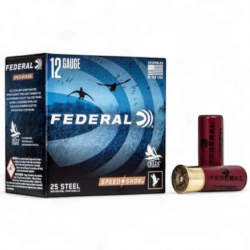 FEDERAL - SPEED SHOK 12GA 2-3/4” 1-1/8OZ 3 1500FPS 25Rds.
