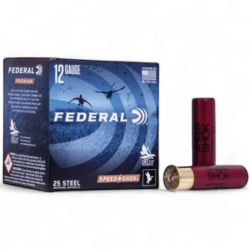 FEDERAL - SPEED SHOK 12GA 3-1/2” BB 1-1/2OZ 1500FPS 25rds.