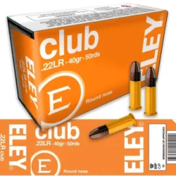 Eley - Club .22LR 40Gr. RN 50rds.