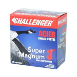 CHALLENGER - 12GA. 3” SUPER MAGNUM 1-3/8oz. #4 STEEL 25 RND