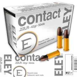 Eley - Contact Subsonic .22LR RN 42Gr. 50rds.