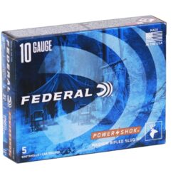 FEDERAL - 10GA 3-1/2” RIFLED HP MAG SLUG 1 3/4OZ1280FPS 5RND