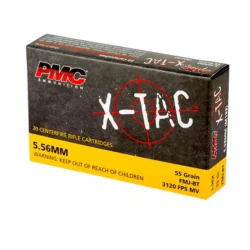 PMC – X-Tac 5.56 NATO 55Gr. FMJ-BT 20rds.