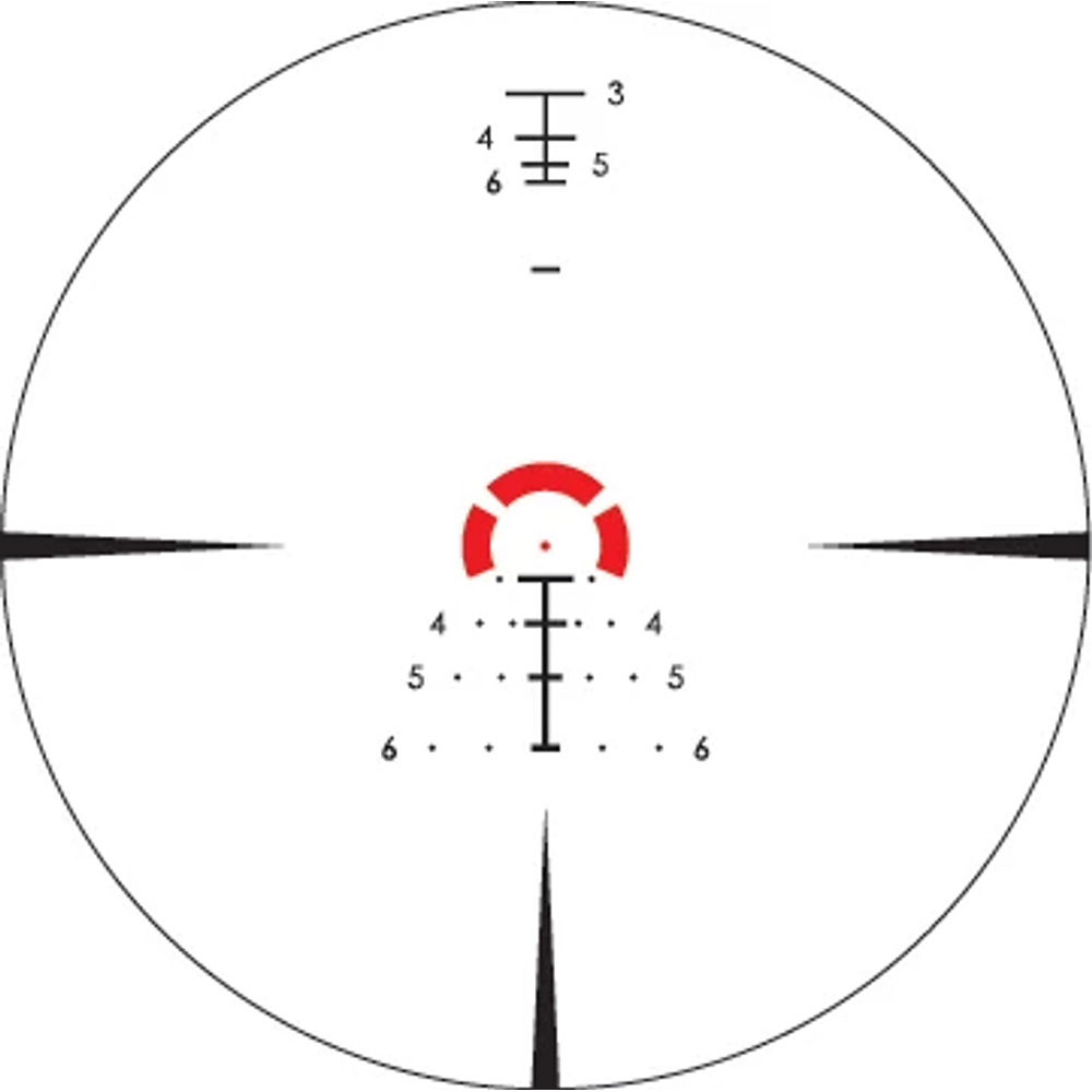 VORTEX - STRIKE EAGLE 1-8X24 (30mm) FFP EBR-8 MOA - Image 2