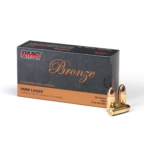 PMC - 9mm 124Gr. FMJ 50rds.