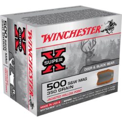 Winchester - Super X 500 S&W 350Gr. JHP 20rds.
