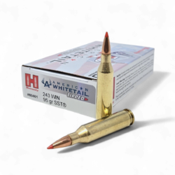 Hornady American Whitetail Tipped 243 Winchester Ammo 95 Grain SST Polymer Tip Box of 20