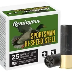 REMINGTON - 12GA 3” 1-1/4OZ #1 HI-SPD STEEL 1400FPS 25rds.