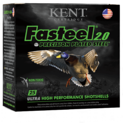 KENT - FASTESTEEL 2.0 12GA 3” 1-1/8OZ BB 1560FPS 25rds.