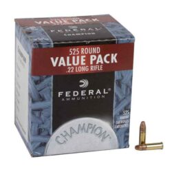 Federal - .22LR HV 36GR. COPPER PLATED HP 525rds.