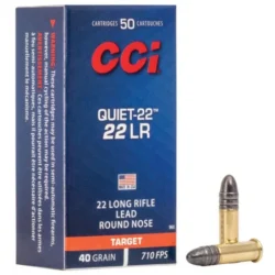 CCI - Quiet-22 .22LR 40GR. LRN 710FPS 50rds.