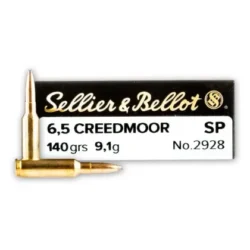 Sellier & Bellot - 6.5 Creedmoor 140Gr. SP 20rds.