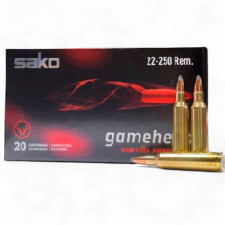 Sako - Gamehead .22-250 Rem. 55gr. SP 20rds.