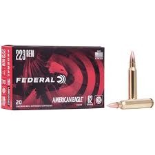 American Eagle - .223Rem 62Gr. FMJ-BT 20rds.