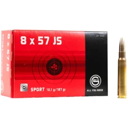 GECO - 8x57 JS 187gr Sport HP Match 50rds