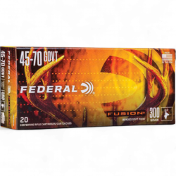Federal - Fusion .45-70GOVT 300Gr. BSP 20rds.