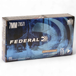 FEDERAL - POWER-SHOK 7MM (7X57) JSP RN 175GR 20RND