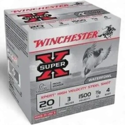 Winchester - Xpert 20GA 3" #4 7/8OZ 1500FPS 25rds.