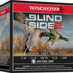 WINCHESTER - BLINDSIDE 2 12GA 3-1/2 #2 1-5/8OZ 1400FPS 25rds.