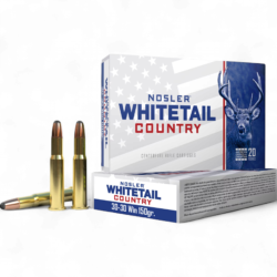 Nosler - Whitetail Country 30-30 Win 150gr Solid Base 20rds.